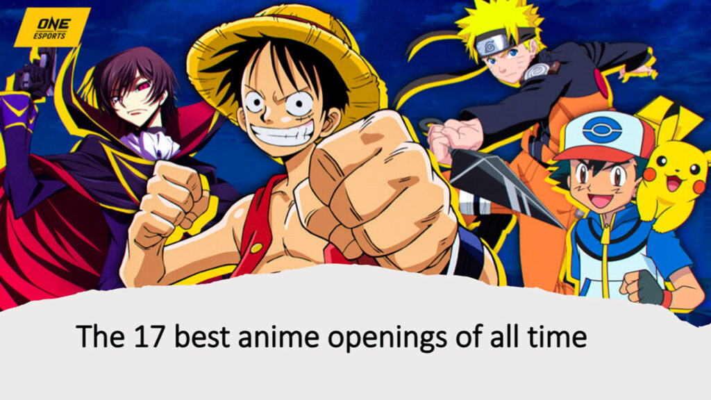 Where does the Dandadan anime end in the manga? The best anime openings of all time featuring Code Geass, One Piece, Naruto, and Pokemon ONE Esports