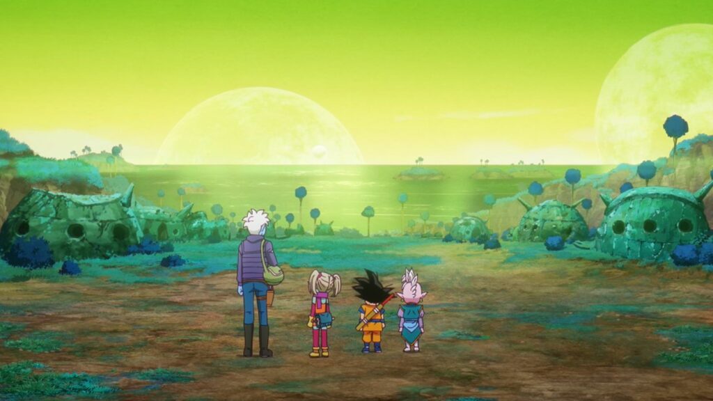 Time, Date of Release, Where to Stream Dragon Ball Daima Episode 11 Main characters Goku, Glorio, and Supreme Kai Shin spotted on a Nemekian planet in Dragon Ball Daima episode 11