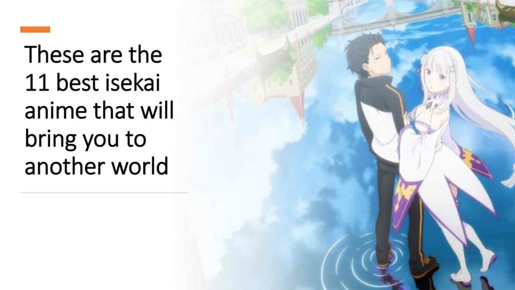 Guide to watching I Have a Crush at Work anime Re Zero Emilia and Subaru in ONE Esports featured image on 11 best isekai anime that will bring you to another world