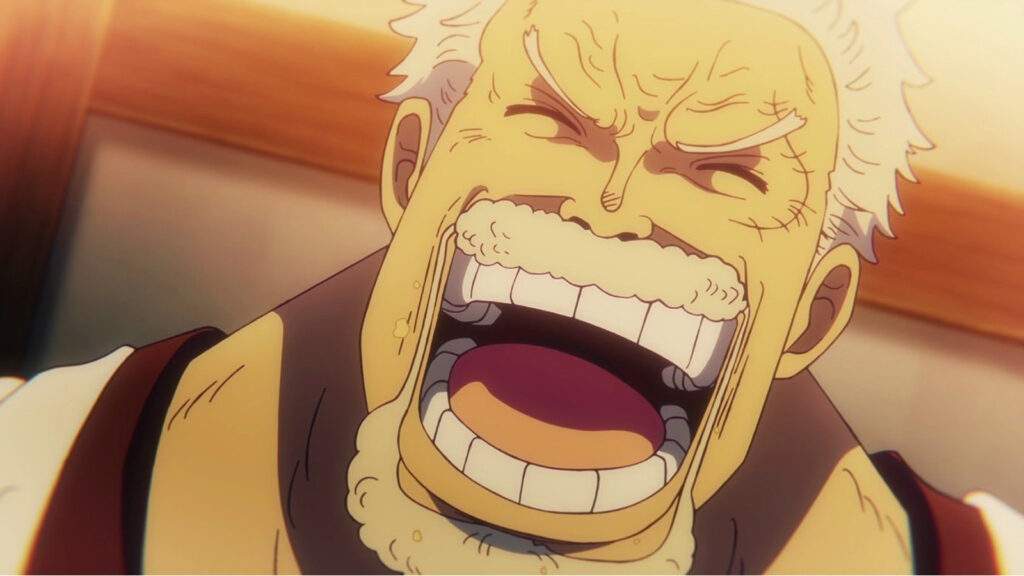 Return date of One Piece Anime? Continuation of the Egghead arc Monkey D. Garp laughing in One Piece episode 1123