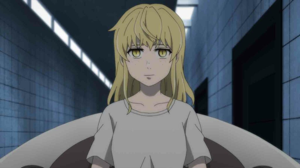 Exclusive: Saori Hayami on Rachel's evil laugh, how her friendship with this seiyuu affected a Tower of God scene Rachel in a wheelchair in Tower of God season 2