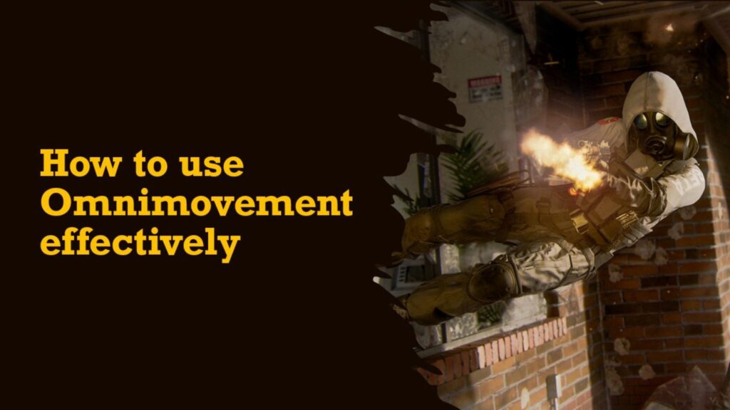 Comprehensive overview of all Warzone changes in Black Ops 6 Westpoint Squash operator skin making a sideways dive in ONE Esports' image for effectively using Omnimovement in Black Ops 6