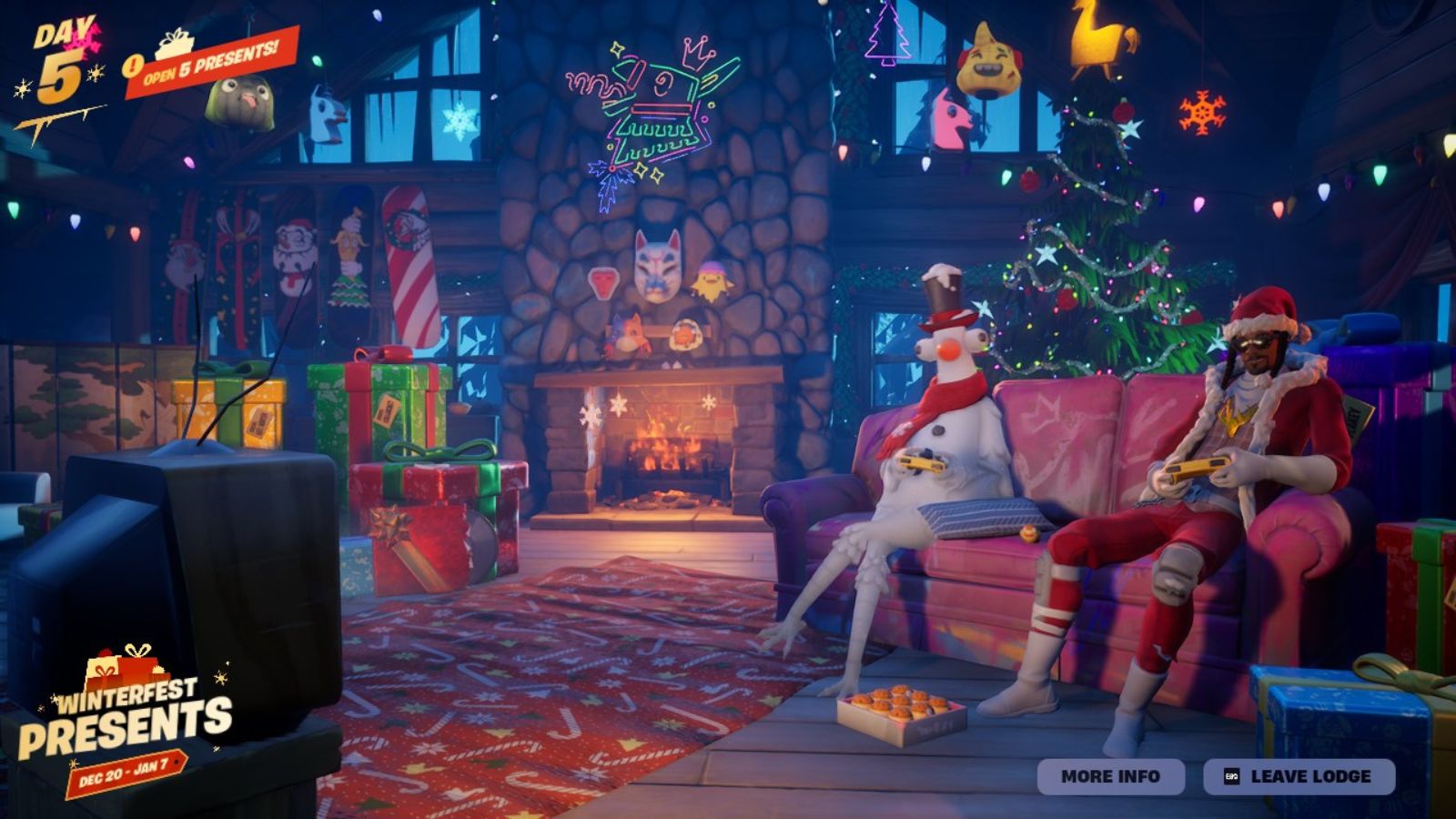 Fortnite Winterfest 2024: All presents and how to get them Fortnite Winterfest presents