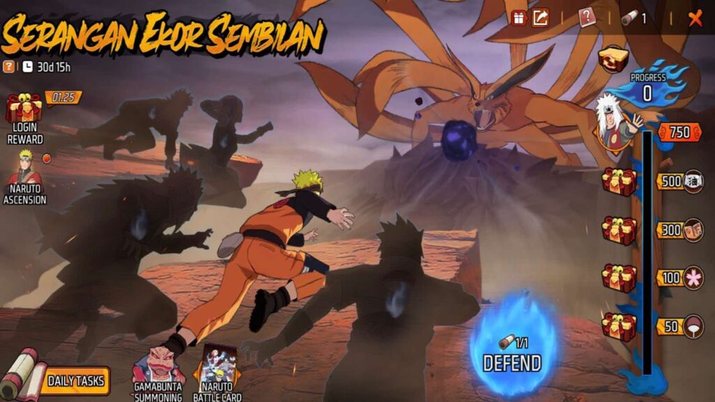 Unleash Kurama! Walk-through to get Naruto Bundle in Free Fire x Naruto crossover event Daily tasks in Free Fire x Naruto collab event