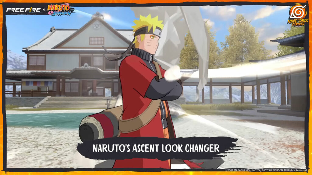 Unleash Kurama! Navigate your way to get the Naruto Bundle in Free Fire x Naruto crossover event Naruto Ascent Hokage mode in Free Fire x Naruto Shippuden
