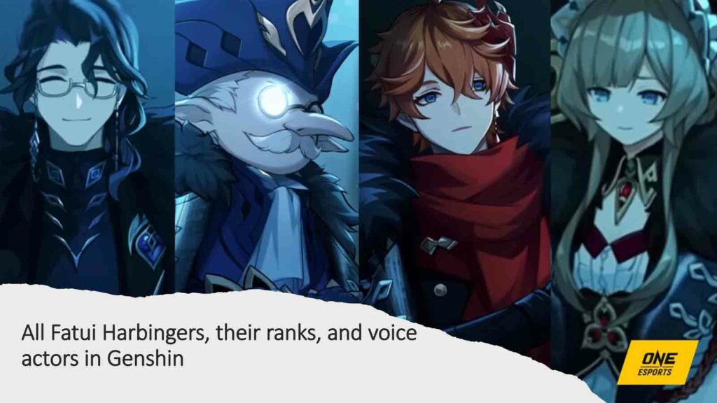 What's the quantity of XP books required to attain level 90 in Genshin Impact? Fatui Harbingers Pantalone, Pulcinella, Tartaglia, and Sandrone in ONE Esports featured image