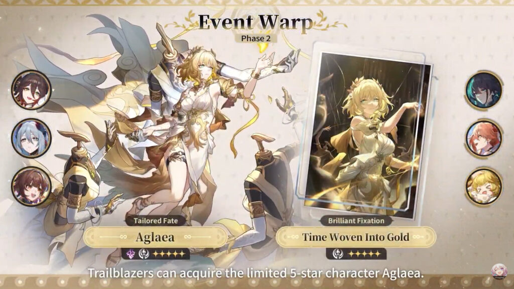 List of characters, light cones, release date in Honkai Star Rail 3.0 banners Honkai Star Rail 3.0 banners featuring Aglaea, Tingyun, Hanya, and Sushang