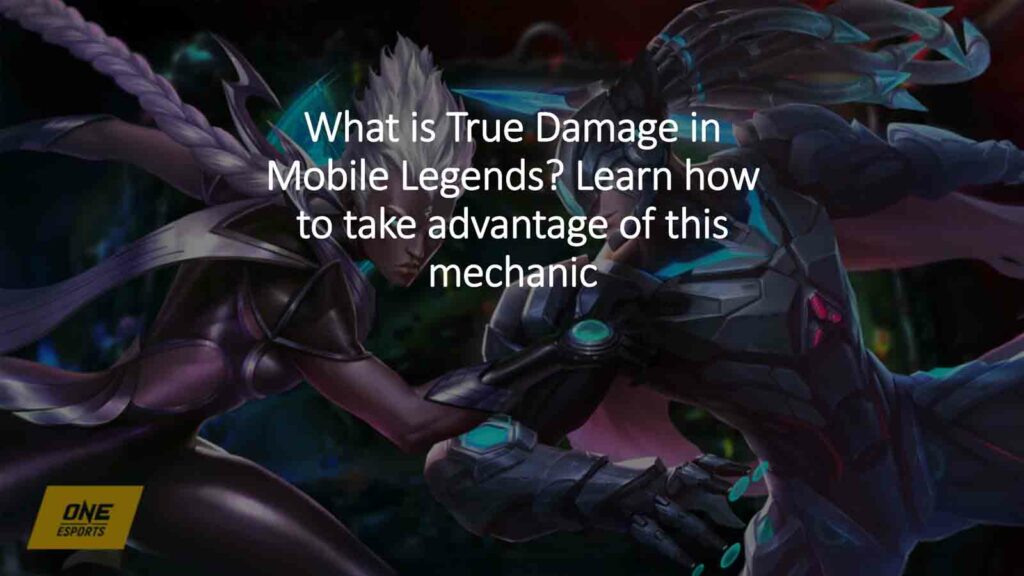 The top 3 heroes to counter Baxia in Mobile Legends Karrie and Alpha in ONE Esports featured image for article "What is True Damage in Mobile Legends? Learn how to take advantage of this mechanic"