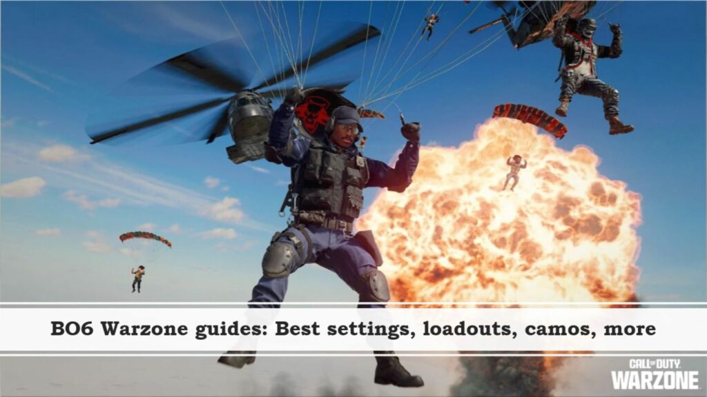 New Warzone patch makes crucial adjustments to Ranked Play and weapon motion Marshall deploying to battlefield in ONE Esports' image for the full list of Warzone guides in Black Ops 6 era